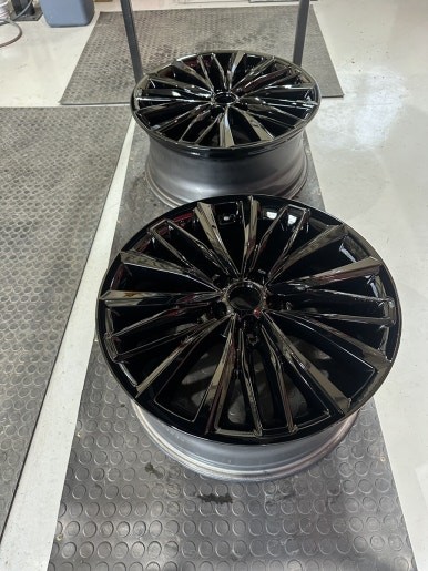 현대 그랜저ig 블랙유광휠도색 #강릉휠도색#양양휠도색#속초휠도색 / 동해시 단봉동