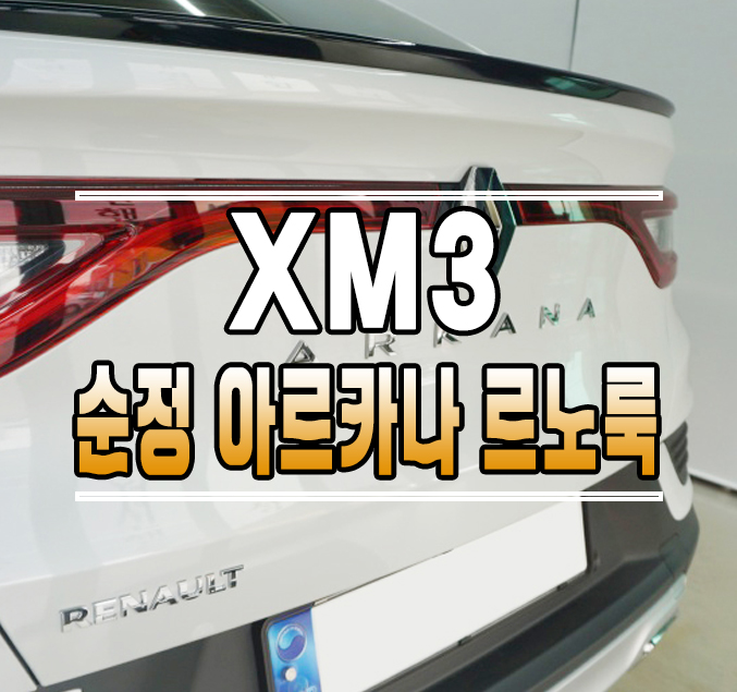 [XM3] 순정 르노룩 로장주 아르카나 / 김포,일산,고양