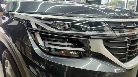 더 뉴 셀토스 시그니처에서만 볼 수 있는 순정 LED 헤드램프 순정 LED 턴시그널 작업기 / 경기 김포