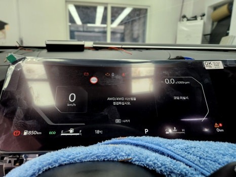 더 뉴 K5 DL3 하이브리드 12.3인치 FULL LCD 디지털 클러스터(계기판) 교체 [부천 탑클래스] / 경기 부천