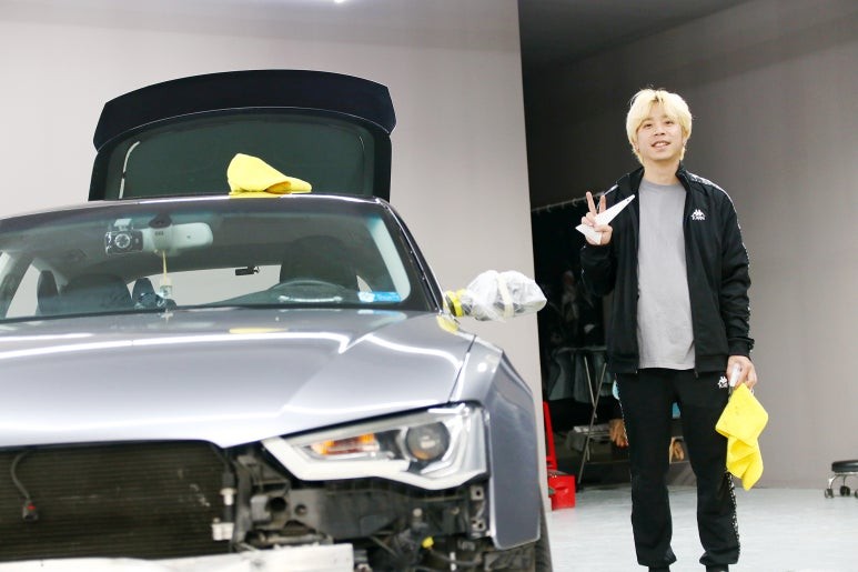 아우디 A5 부산 랩핑 (3M1080-G201 Gloss / 부산, 기장, 양산