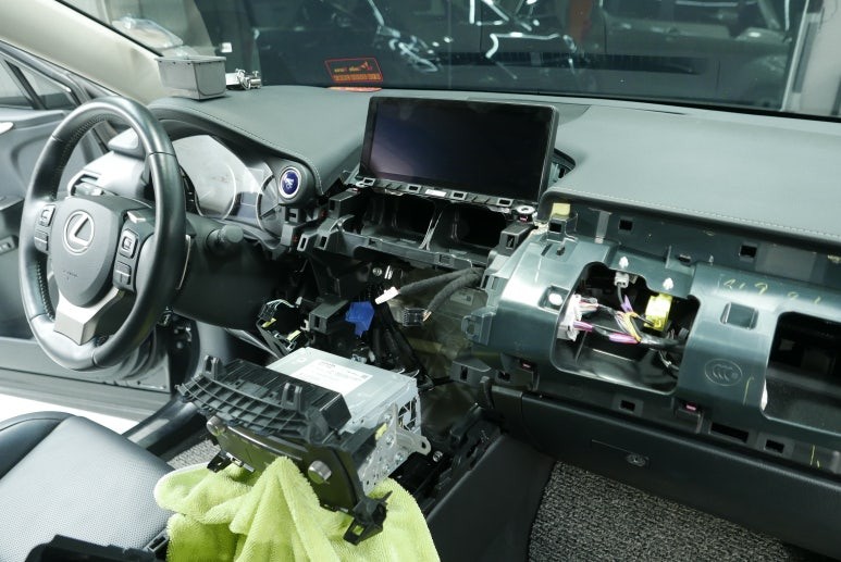 렉서스 NX300h ES300h 안드로이드오토 카플레이 모듈 장착 (안드로이드도 티맵 됩니다요~!) / 부산, 기장, 양산