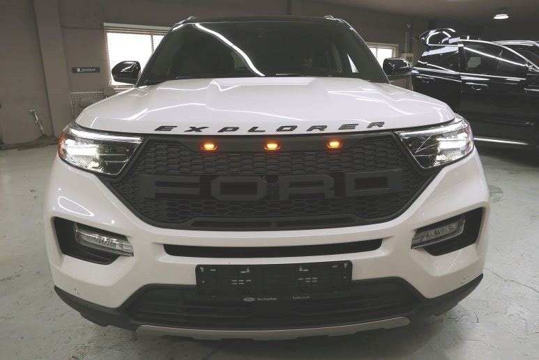 포드 익스플로러 랩터 스타일 그릴 교체 (그릴 교체로 자동차 인상이 싹~! 바뀝니다) / 부산, 기장, 양산