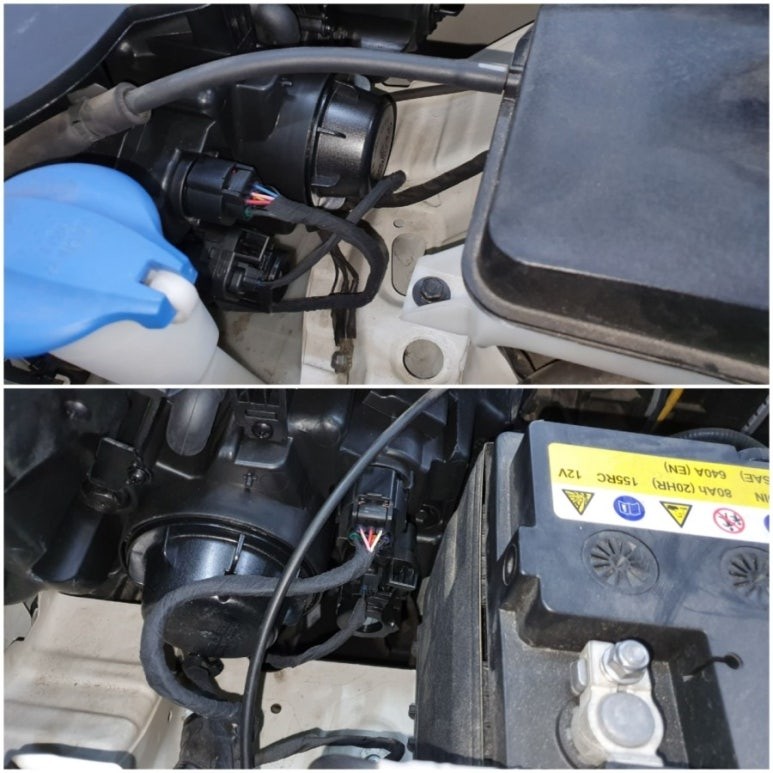 LF쏘나타 전방센서,HID라이트,오토레벨링 작업 / 경기 남양주