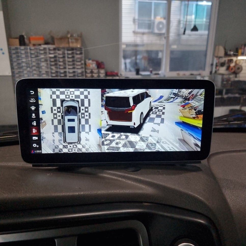 포터2 탑차 안드로이드 올인원 360 어라운드뷰 동시설치