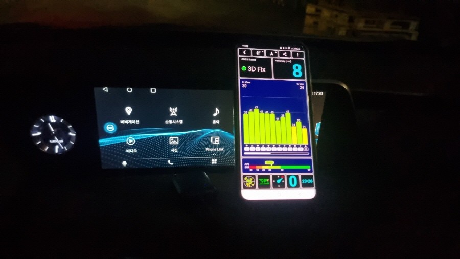 인천 GPS 재방사 안테나 설치 렉서스 ES300