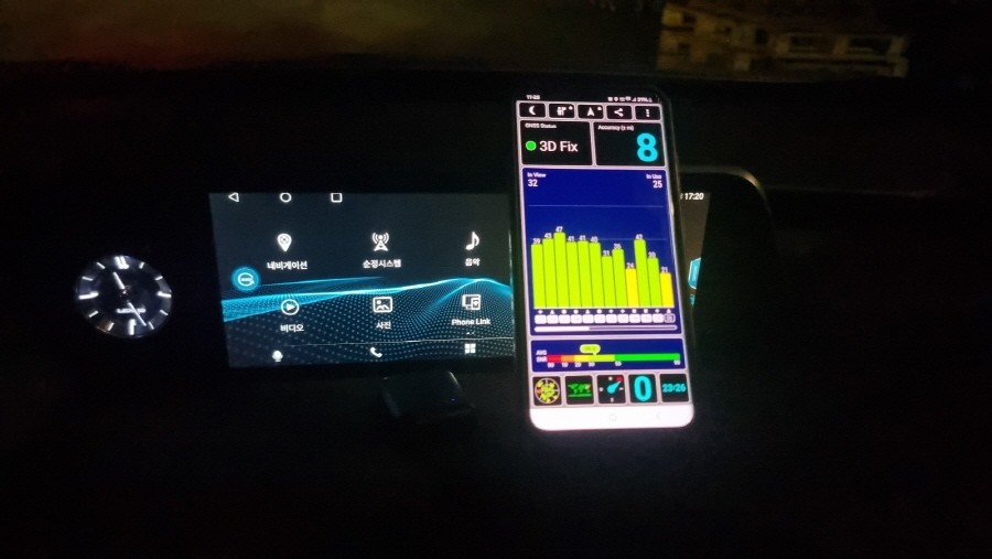 인천 GPS 재방사 안테나 설치 렉서스 ES300