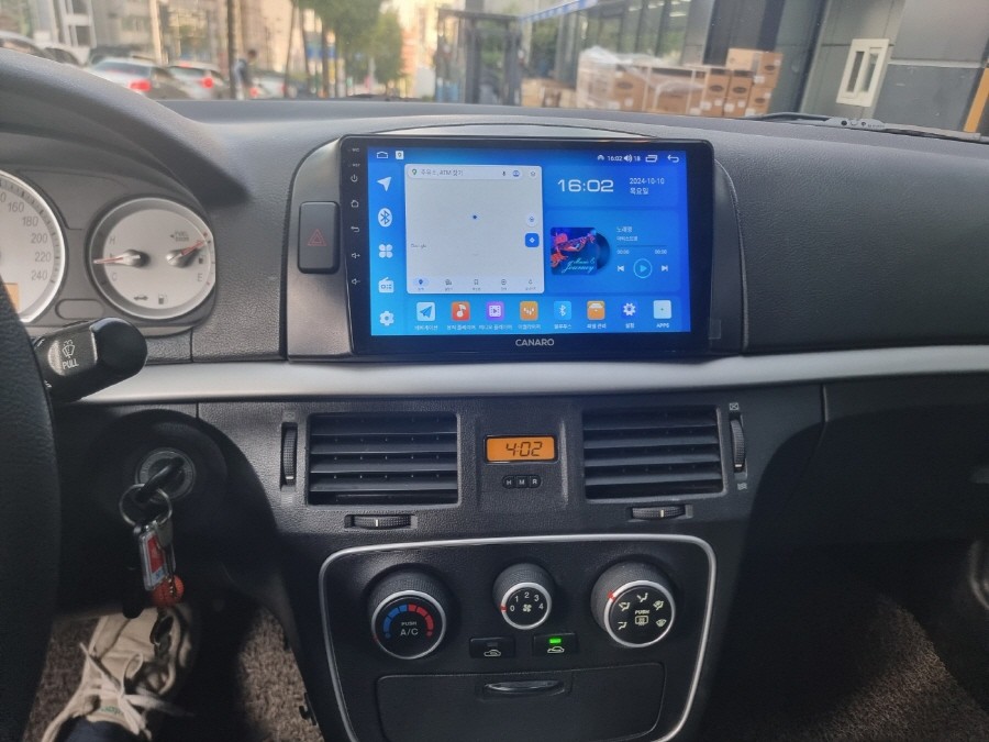 NF소나타 안드로이드 올인원 네비게이션 매립