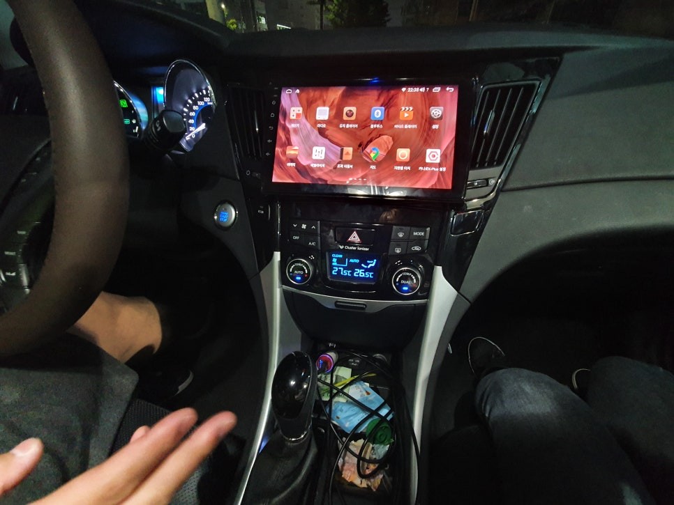 YF쏘나타 하이브리드 안드로이드 올인원