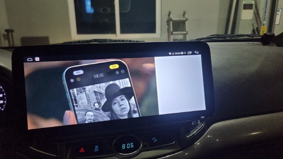 캡티바 안드로이드 올인원 네비게이션 설치하기