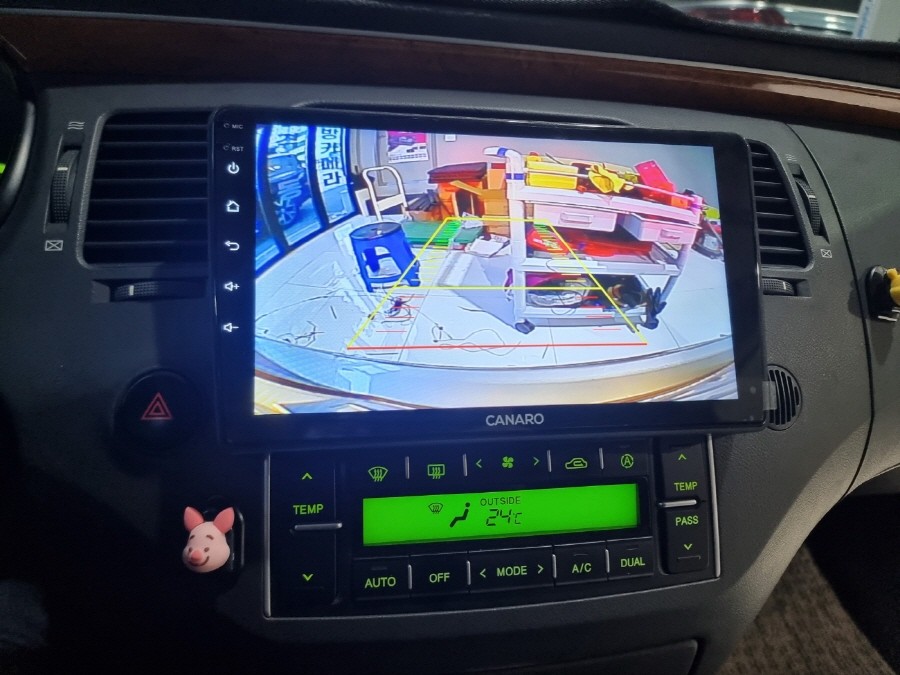 그랜저HG 안드로이드 올인원 네비게이션 설치