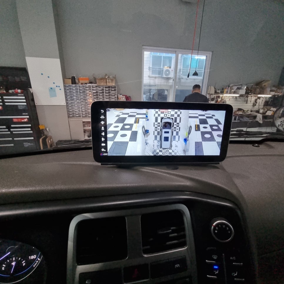 포터2 탑차 안드로이드 올인원 360 어라운드뷰 동시설치