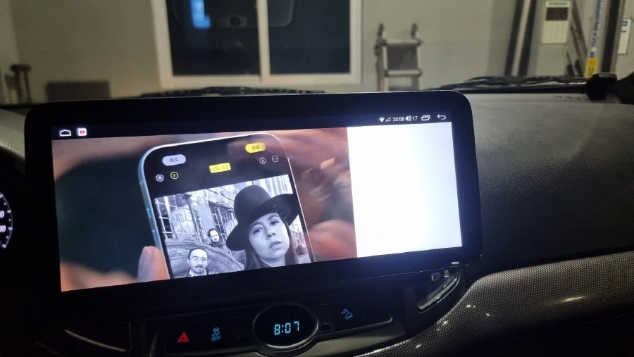 캡티바 안드로이드 올인원 네비게이션 설치하기