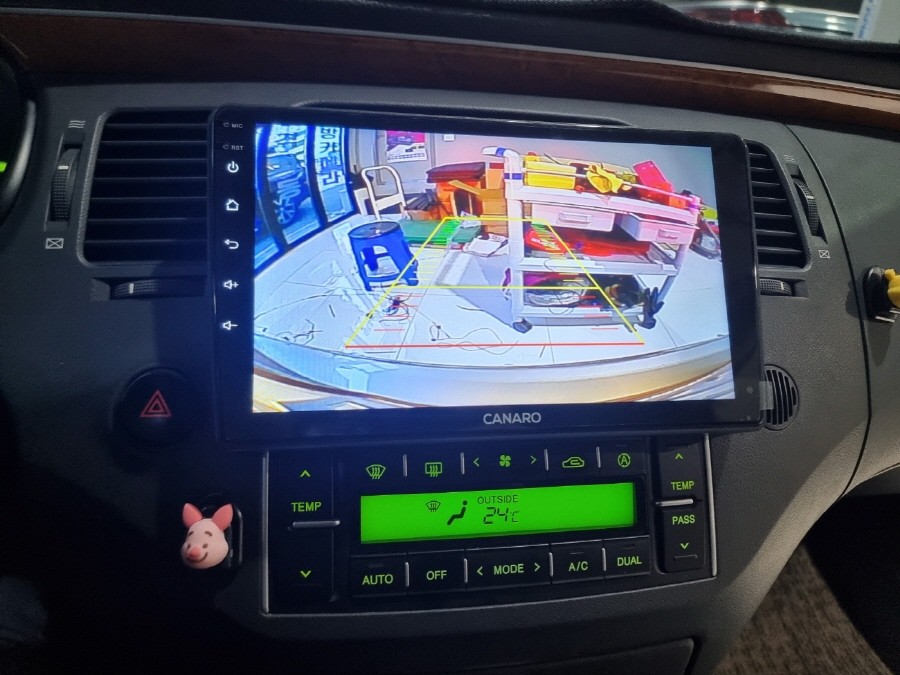 그랜저HG 안드로이드 올인원 네비게이션 설치