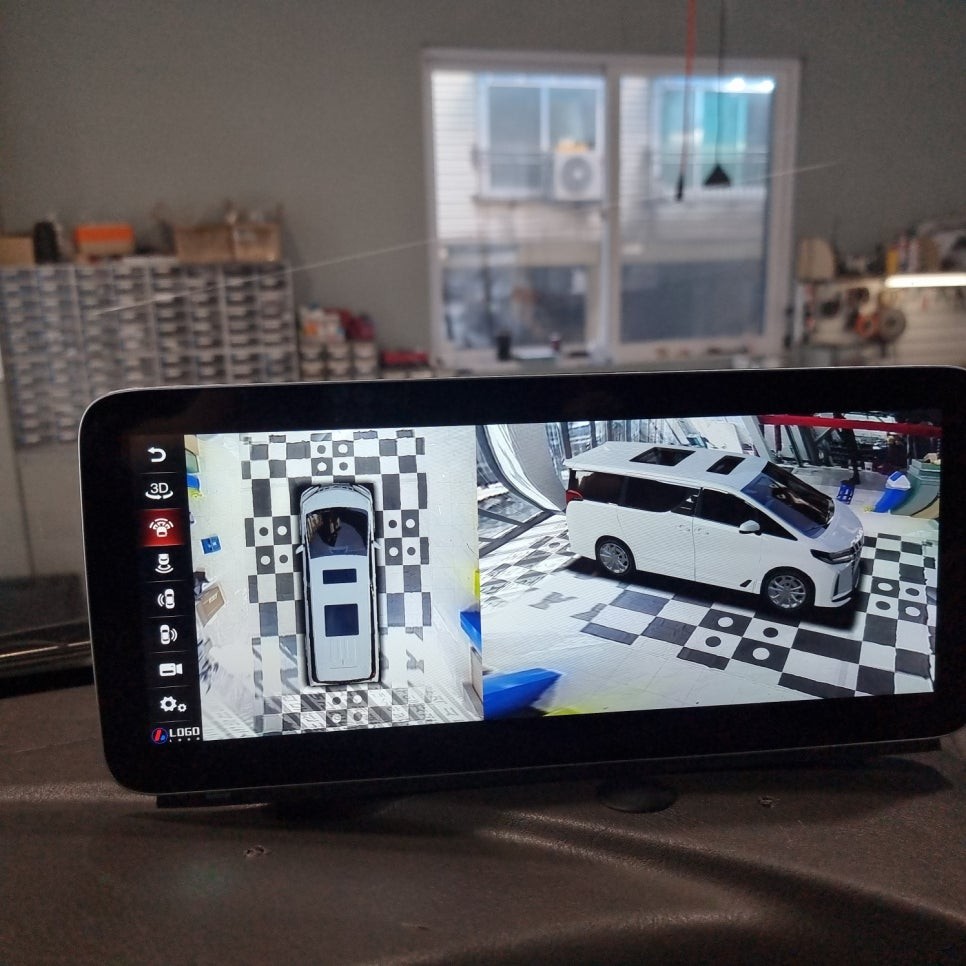 포터2 탑차 안드로이드 올인원 360 어라운드뷰 동시설치