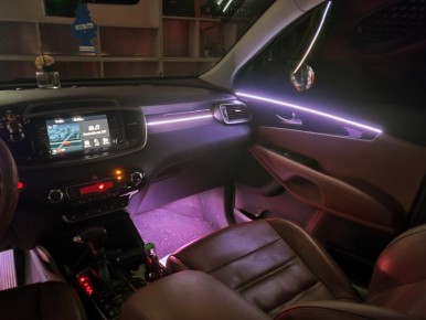 올뉴 쏘렌토 엠비언트 실내튜닝으로 분위기업! / 광주,나주,순천