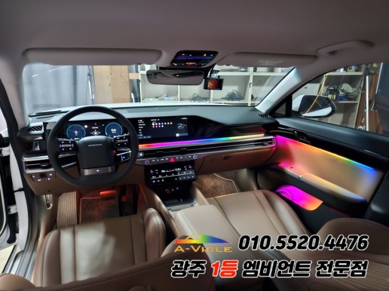 그랜저 gn7 광주 엠비언트 스텔스 차량 사라지는 날까지 기능대박 에이비클! / 광주,나주,순천
