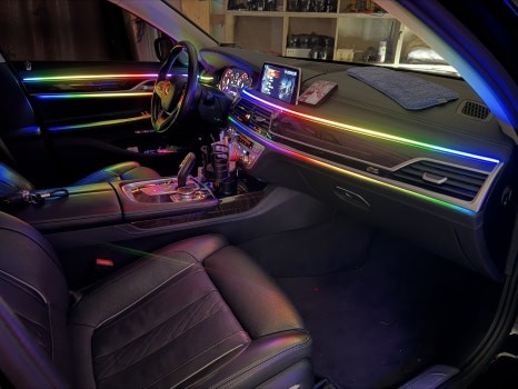 광주 BMW 7시리즈 엠비언트 듀얼컬러 순정연동 / 광주 북구
