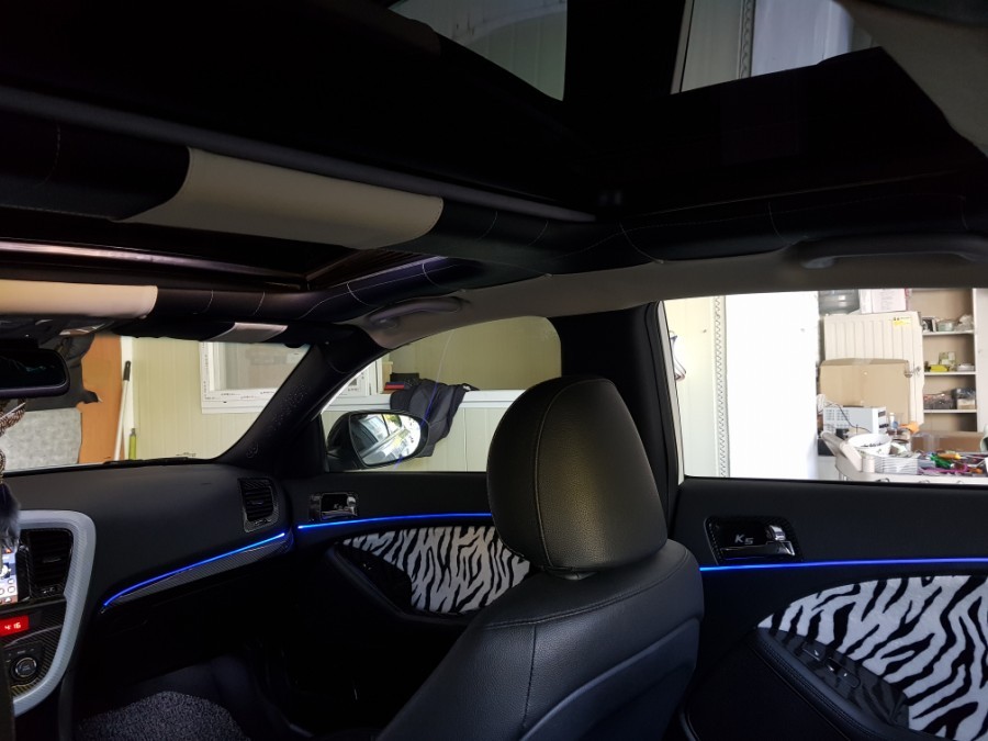 광주엠비언트라이트 : k5 풀컬러 깔끔한실내튜닝 / 광주 북구