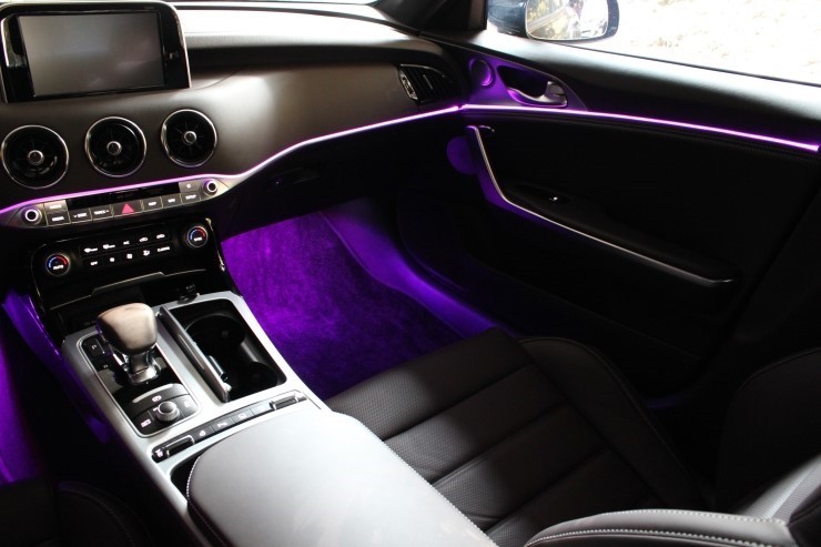 광주엠비언트라이트 : 스팅어 풀컬러 실내튜닝!! / 광주 북구