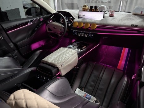 제네시스 g80 광주 엠비언트 스피커 추천해줄게! / 광주 북구