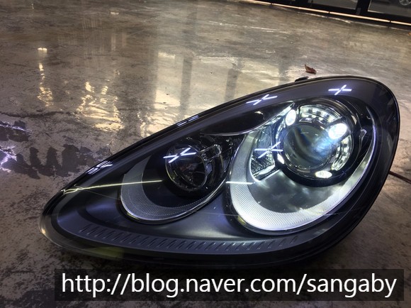 포르쉐 카이앤 4LED 데이라이트