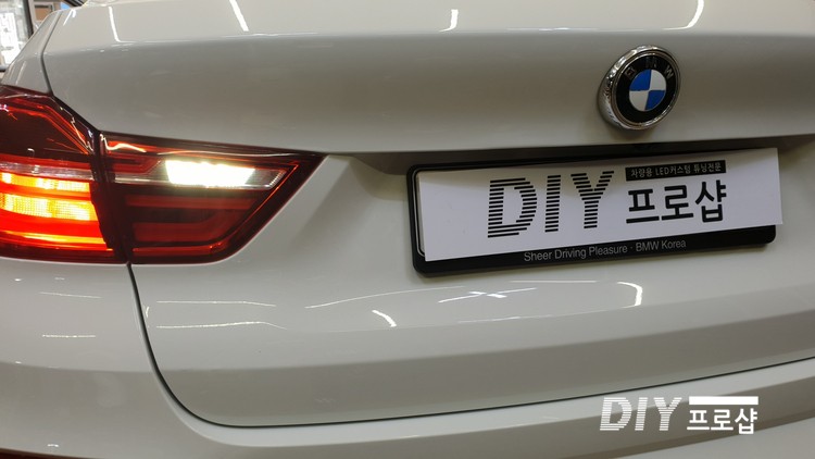 BMW X4 후진등 LED 시공 경고등제거 ( 대구LED튜닝 , 대구LED수리 ) / 대구 남산동