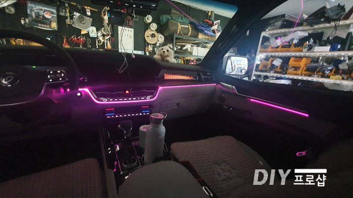 모하비 더마스터 엠비언트 라이트 무드등 시공 대구 다이프로샵 KC인증 / 대구 남산동