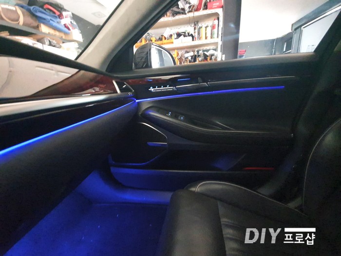 제네시스 G90 EQ900 순정 실내무드조명 업그레이드 RGB무드등 가변 엠비언트 대구 경북 포항 경주 / 대구 남산동