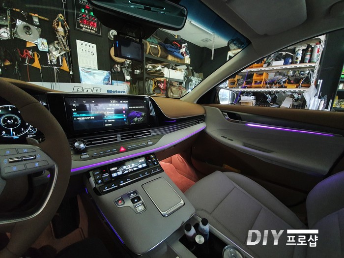 더뉴 그랜저 IG 순정연동형 엠비언트 라이트 무드등 히든 RGB DIY 프로샵 대구 부산 경북 경남 거제 포천 남양주 용인 전라도 광주 / 대구 남산동