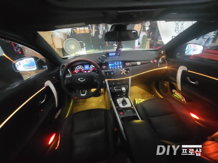 SM5 라구나 실내튜닝의 꽃! 엠비언트 라이트 무드등 풋등 시공 대구 다이프로샵 경북 경남 부산 울산 대전 / 대구 남산동