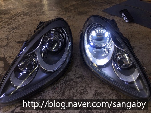포르쉐 카이앤 4LED 데이라이트
