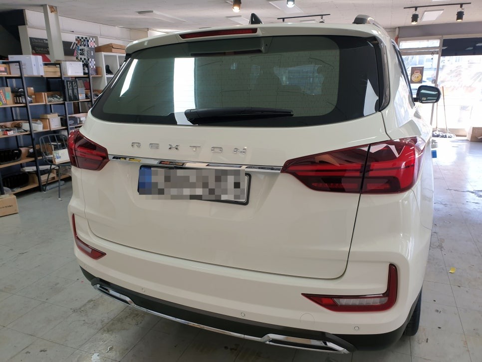 G4렉스턴 신차썬팅 브이쿨K 사상브이쿨전문점 / 부산 사상구