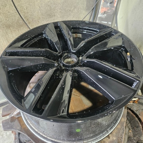 머스탱 순정휠 유광블랙 도색복원 / 권선구 오목천동