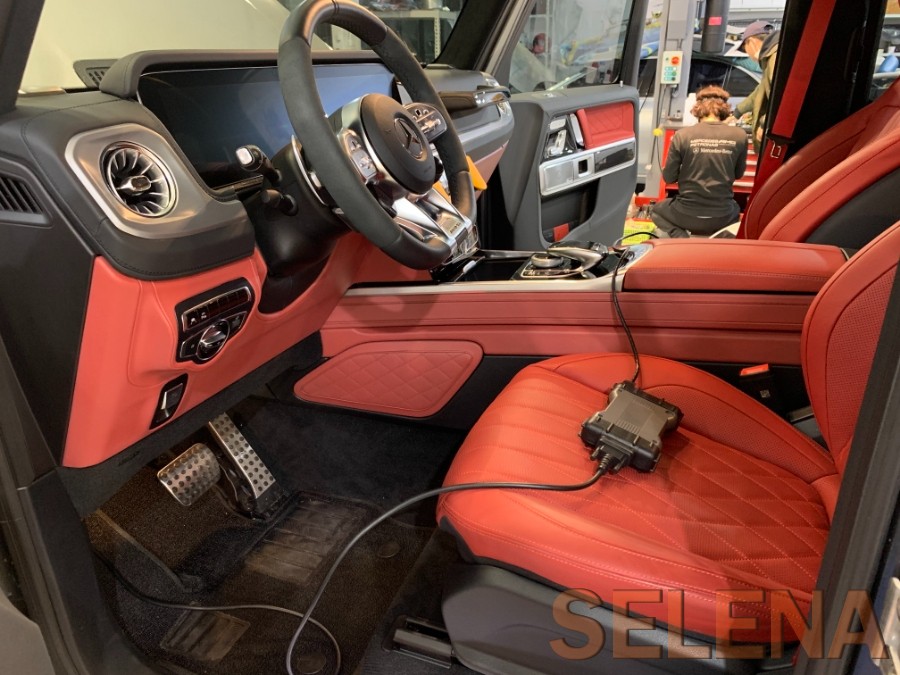 w464 g63amg 에디션 실내 카본 트림 튜닝 실내 부분 염색 하기 지바겐 실내염색