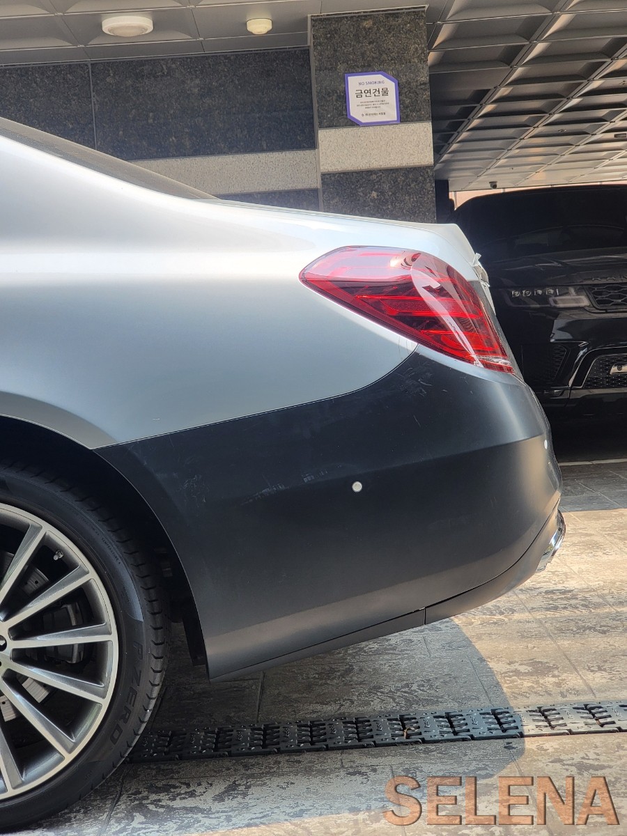 인천서구방문 벤츠 w222 s350d 롱바디 차량입니다  s450후기형 바디킷 드레스업 컨버전으로 신형개조 전체도색  예정입니다