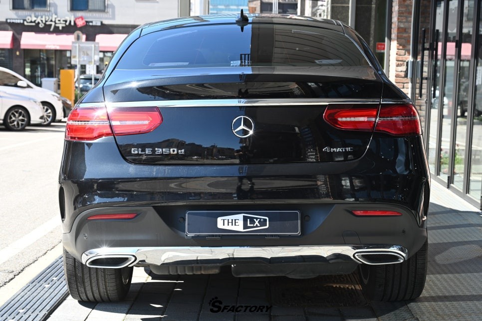 벤츠 GLE350d 수원솔라가드티타늄틴팅 재작업추천