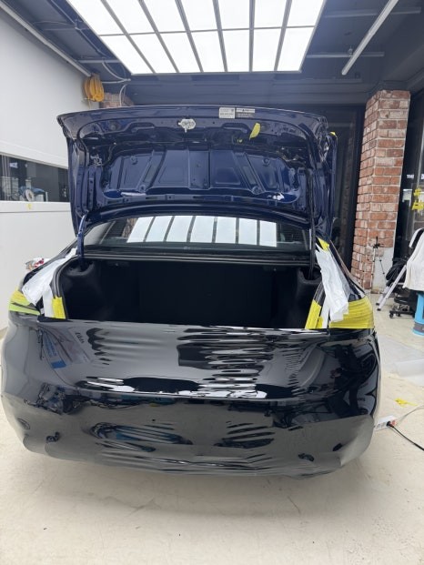 의정부랩핑 BMW5시리즈 G30 블랙유광 변신과정! / 경기 의정부