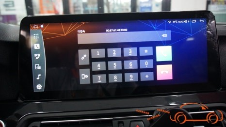 <광주 수입차 안드로이드 올인원>BMW 530D 모터스 밸류 12.3인치 안드로이드 올인원