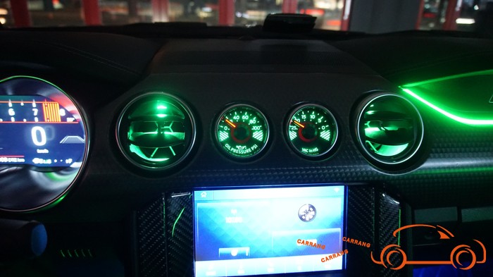 <광주 수입차 앰비언트>머스탱 앰비언트 도어 2ea + 대시보드 + 기어 박스 + 송풍구