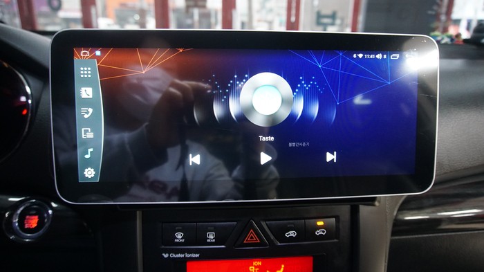 <광주 12.3인치 안드로이드 올인원>쏘렌토 R 12.3인치 모터스 밸류 안드로이드 올인원 시공