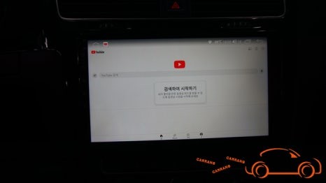 <광주 안드로이드 올인원>골프  전용 모터스 밸류 안드로이드 올인원 10인치 시공
