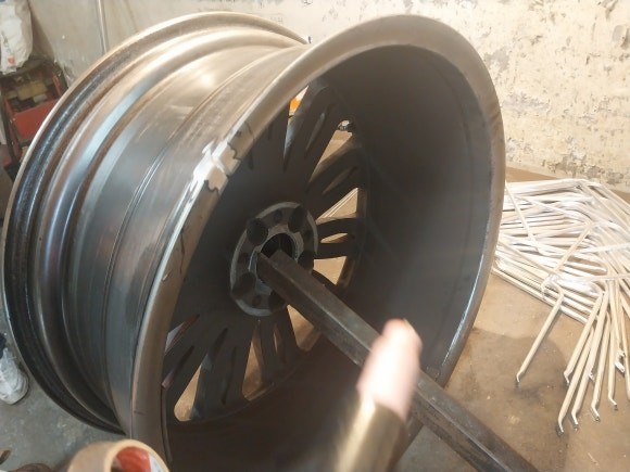#대구휠크랙수리(용접)  벤츠 S450  순정 20인치휠  대구 S-Wheel. / 대구 북구 태전동
