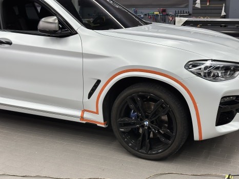 bmw x4 m40i 랩핑 리컬러 색상 바꾸기 / 수원시 영통구 매탄동