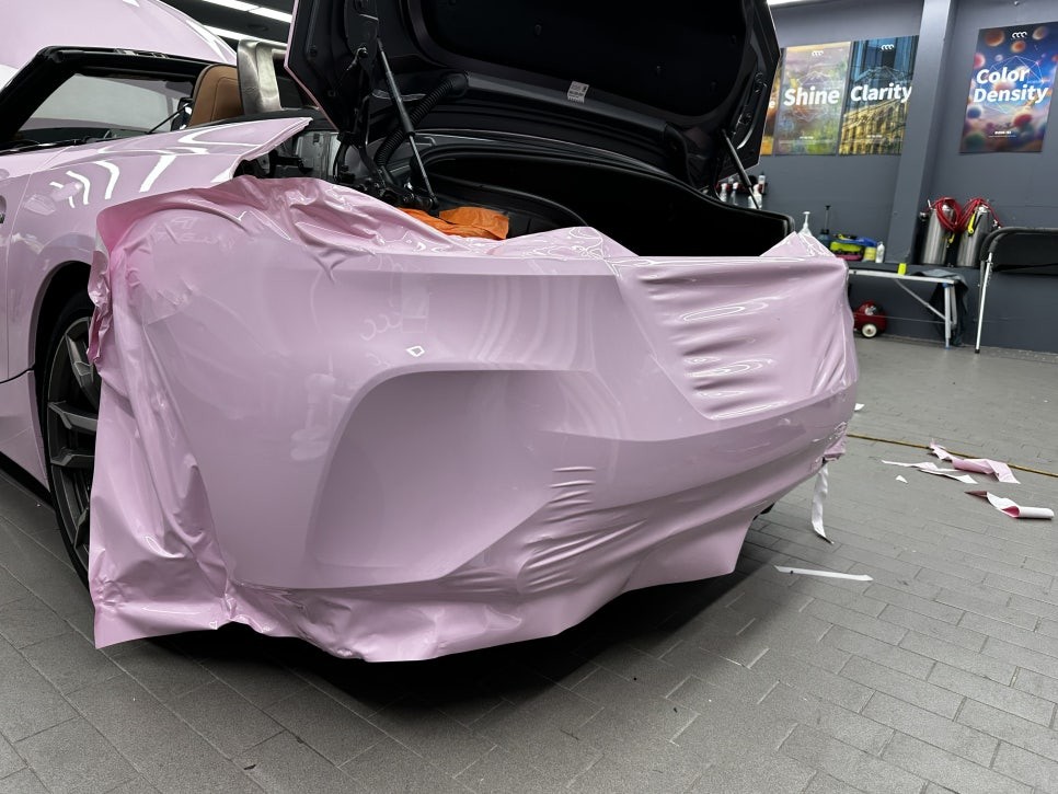 용인 bmw 랩핑 러블리한 외관으로 변경!! / 수원시 영통구 매탄동