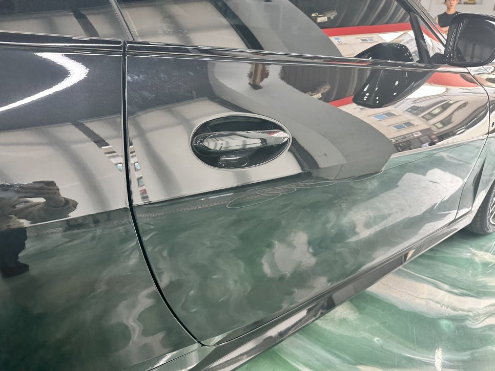 [안산랩핑]BMW 420i 키드니그릴 크롬죽이기 생활보호PPF 시공