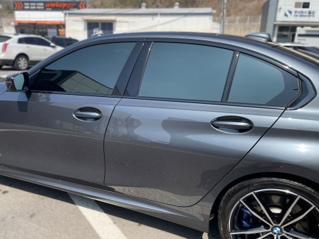 김포 썬팅 재시공 BMW 3시리즈 MK 매버릭 반반사 필름 / 경기 김포