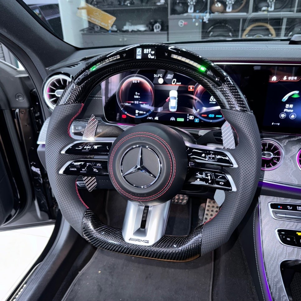 벤츠 C257 CLS400D 완벽 변신! 53AMG 스타일 풀 컨버전 (잠자리핸들/디퓨져/세로그릴) / 서울 용산 도원동