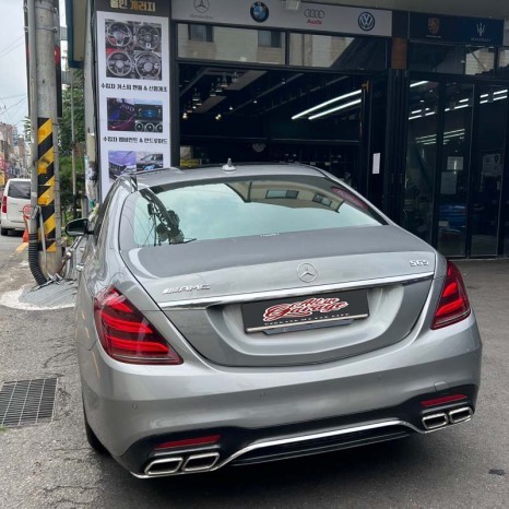 서울 / W222 벤츠 S클래스 S350D , 신형AMG핸들 , AMG카본D컷핸들 교체 / 서울 용산 중구 / 마포.서대문.은평.용산.중구