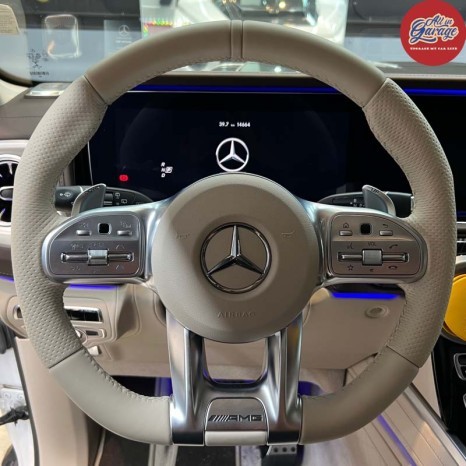 서울 / 벤츠 W463 21년식 G63AMG 베이지 AMG카본핸들 및 순정어질리티셀렉트 활성화 작업 핸들 디자인변경 / 서울 용산 중구 / 마포.서대문.은평.용산.중구